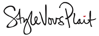 STYLE VOUS PLAIT logo