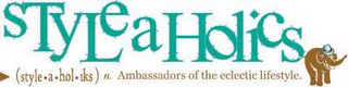 STYLEAHOLICS > (STYLE-A-HOL-IKS) N. AMBASSADORS OF THE ECLECTIC LIFESTYLE. logo