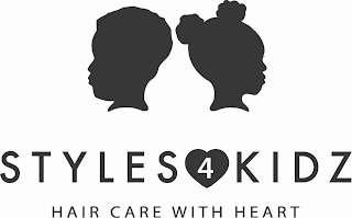 STYLES 4 KIDZ HAIR CARE WITH HEART logo