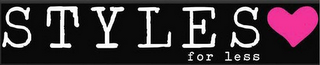 STYLES FOR LESS logo