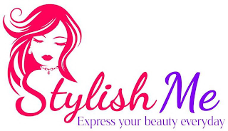 STYLISH ME EXPRESS YOUR BEAUTY EVERYDAY logo