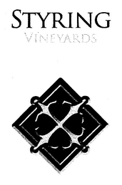 STYRING VINEYARDS logo