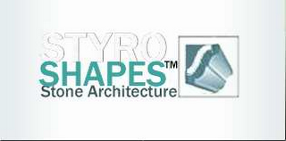 STYRO SHAPES STONE ARCHITECTURE logo