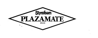 STYROFOAM PLAZAMATE BRAND logo