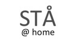 STÅ @ HOME logo