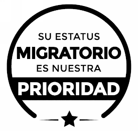 SU ESTATUS MIGRATORIO ES NUESTRA PRIORIDAD logo