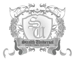 SU STEALTH UNIVERSAL TO DEFEND IS COMMON, STEALTH IS KING logo