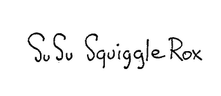 SU SU SQUIGGLE ROX logo