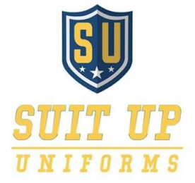 SU SUIT UP UNIFORMS logo