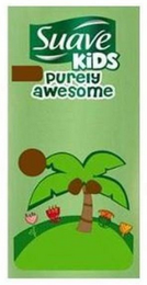 SUAVE KIDS PURELY AWESOME logo