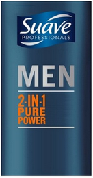 SUAVE PROFESSIONALS MEN 2-IN-1 PURE POWER logo