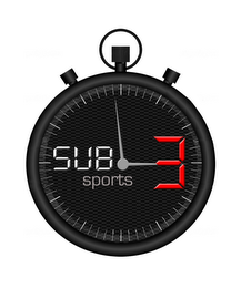 SUB 3 SPORTS logo
