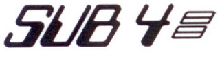 SUB 4 logo