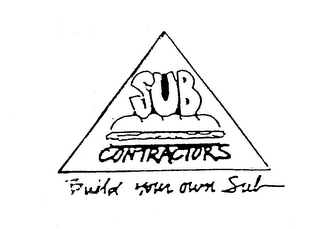 SUB CONTRACTORS BUILD YOUR OWN SUB logo