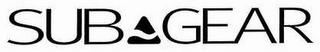 SUB GEAR logo