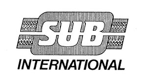 SUB INTERNATIONAL logo