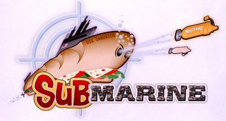 SUB MARINE USS SANDWICH MUSTARD logo