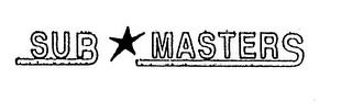 SUB MASTERS logo
