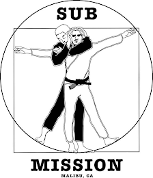 SUB MISSION MALIBU, CA logo