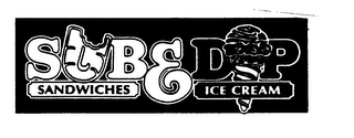 SUB SANDWICHES & DIP ICE CREAM logo