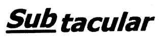SUB TACULAR logo