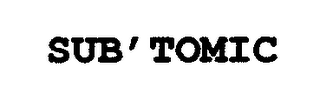 SUB' TOMIC logo