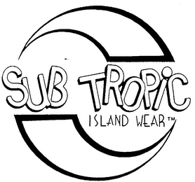 SUB TROPIC ISLAND WEAR logo