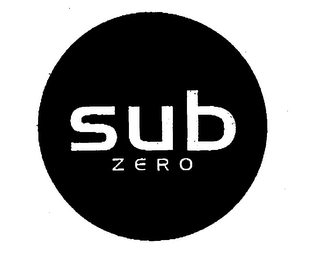 SUB ZERO logo