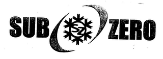 SUB ZERO logo