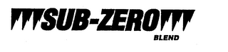 SUB-ZERO BLEND logo