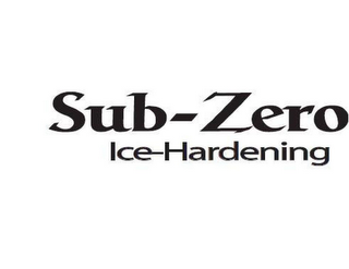 SUB-ZERO ICE-HARDENING logo