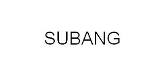 SUBANG logo
