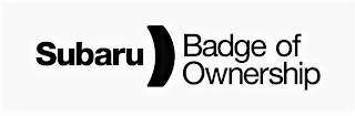 SUBARU BADGE OF OWNERSHIP logo