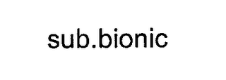 SUB.BIONIC logo