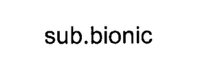 SUB.BIONIC logo