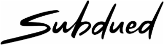 SUBDUED logo