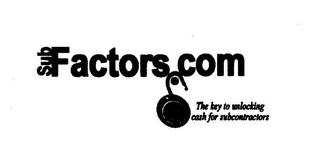 SUBFACTORS.COM THE KEY TO UNLOCKING CASH FOR SUBCONTRACTORS logo