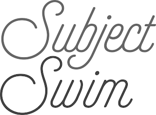 SUBJECT SWIM logo