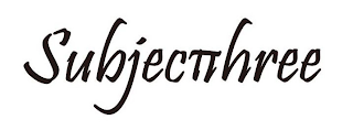 SUBJECTTHREE logo