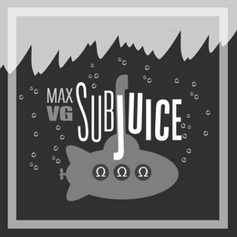 SUBJUICE MAX VG logo