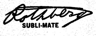 SUBLI-MATE logo