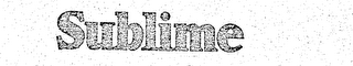 SUBLIME logo