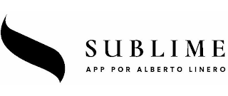 SUBLIME APP POR ALBERTO LINERO logo