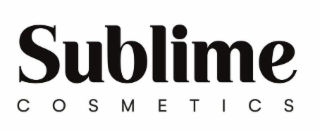 SUBLIME COSMETICS logo