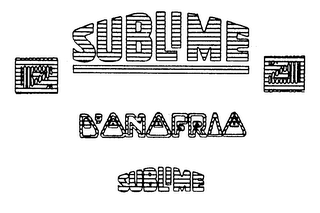 SUBLIME D'ONOFRIO logo