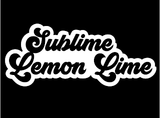 SUBLIME LEMON LIME logo
