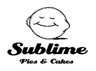 SUBLIME PIES & CAKES logo