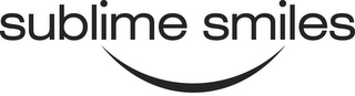 SUBLIME SMILES logo