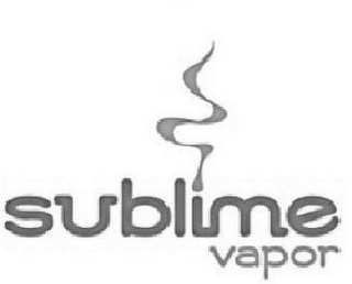 SUBLIME VAPOR logo