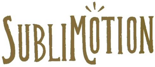 SUBLIMOTION logo